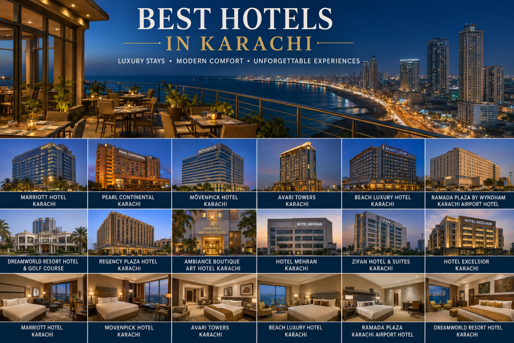 Best Hotels in Karachi - Luxury, Family & Budget Hotels in Karachi