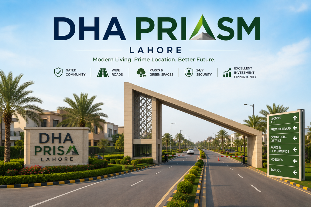 DHA Prism Lahore - A Complete Guide for Homebuyers and Investors