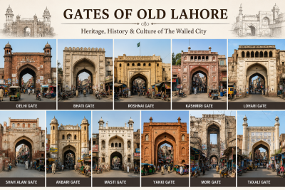 Gates of Old Lahore - A Journey Through the Historic Walled City