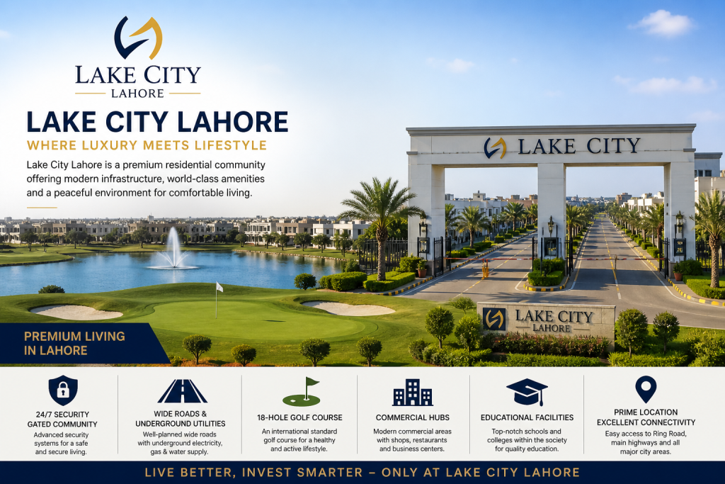 Lake City Lahore - A Complete Guide to Luxury Living and Investment