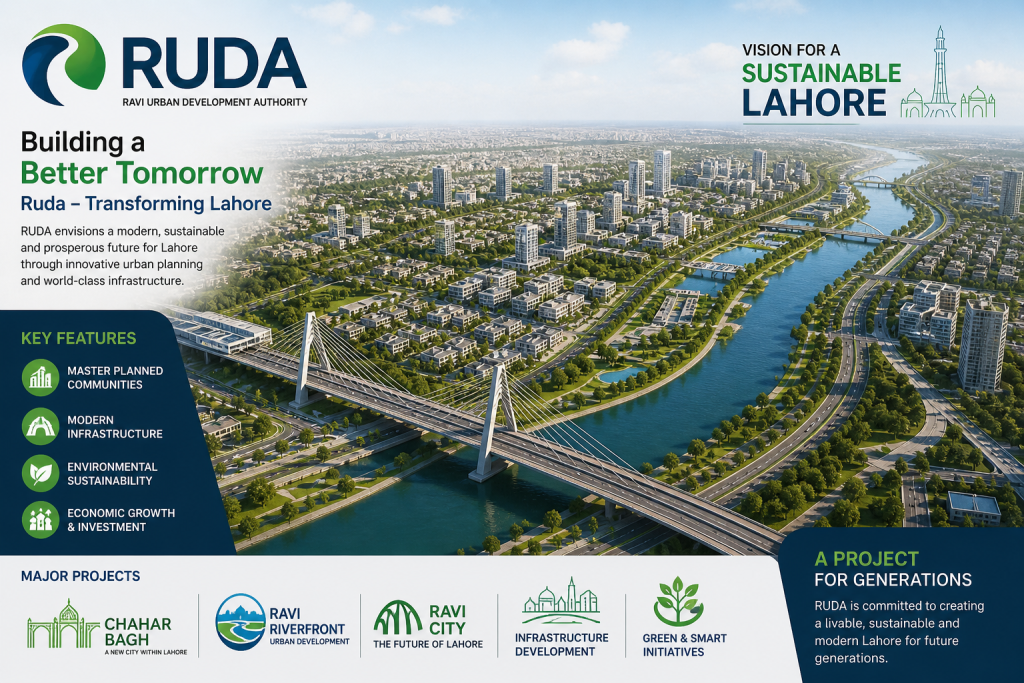 RUDA Lahore - A Complete Guide to Ravi Urban Development Authority